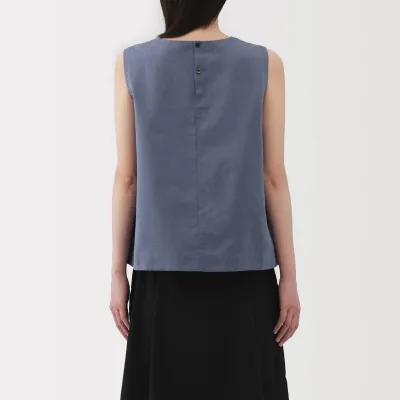 Women's Hemp Cotton Sleeveless Blouse