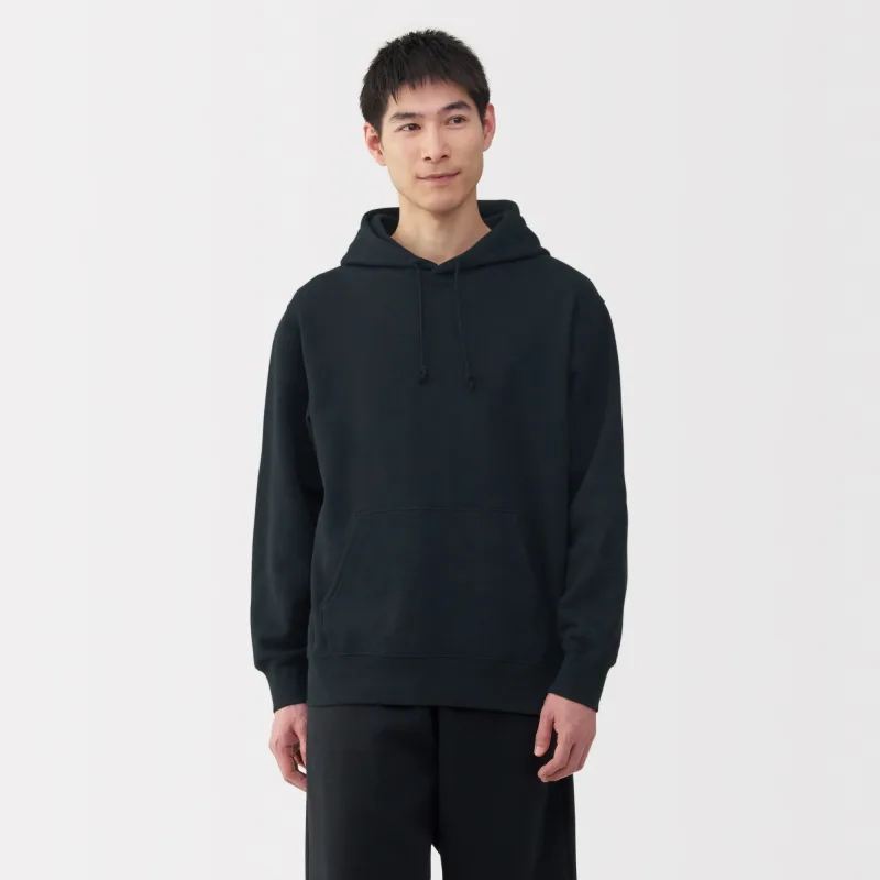 Sudadera con capucha de punto slub para hombre