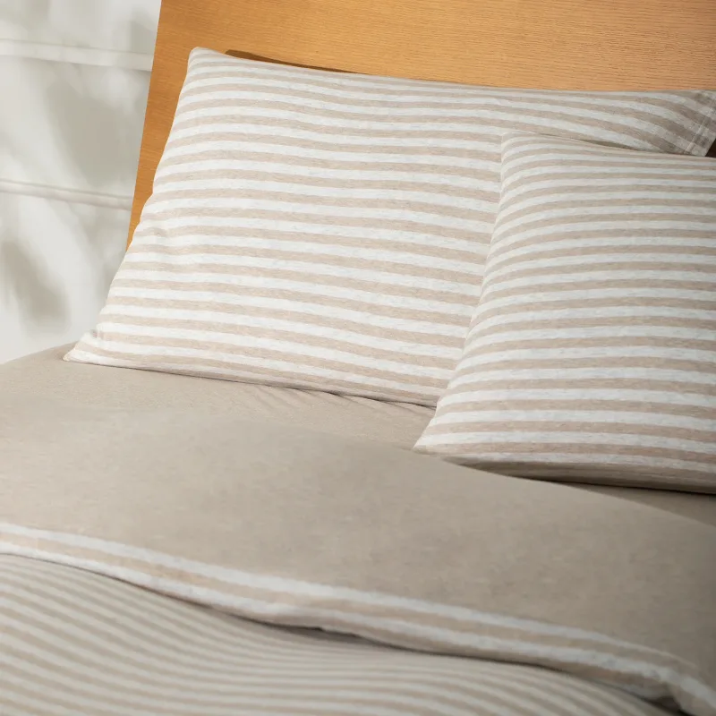 Cotton Jersey 4 Piece Bedding Set - King