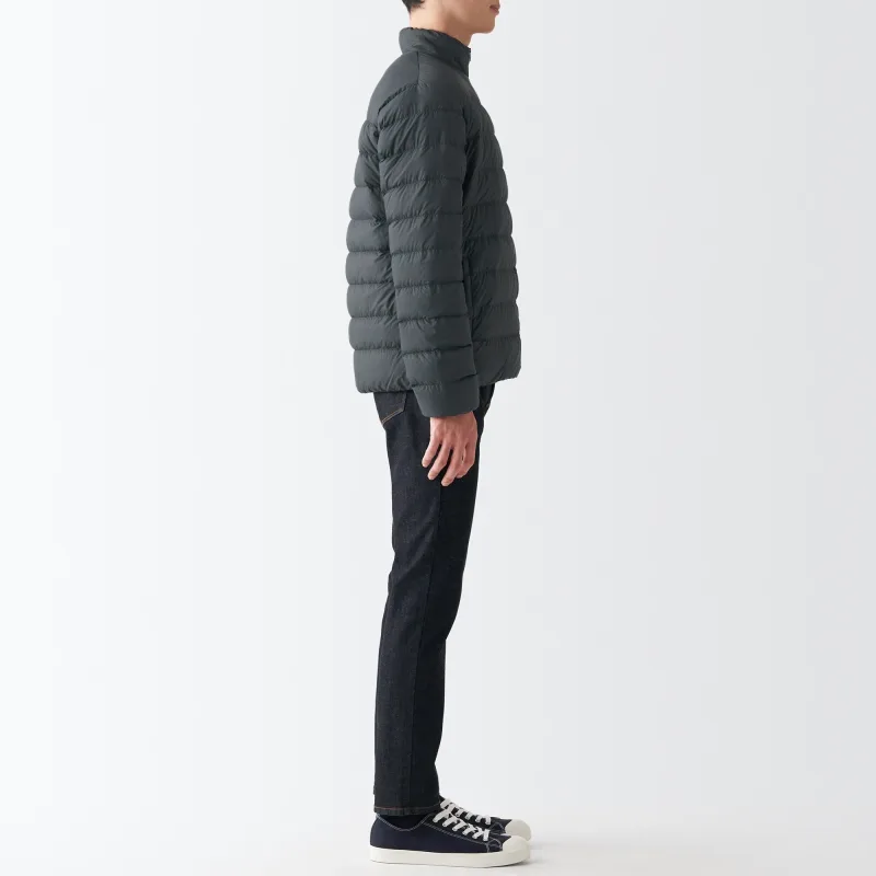 Veste légère en duvet pour homme en nylon recyclé