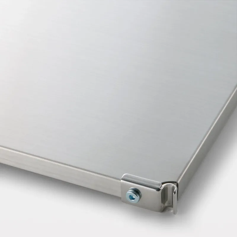 SUS Stainless Steel Shelving Unit Additional Shelf - Square (16.5")
