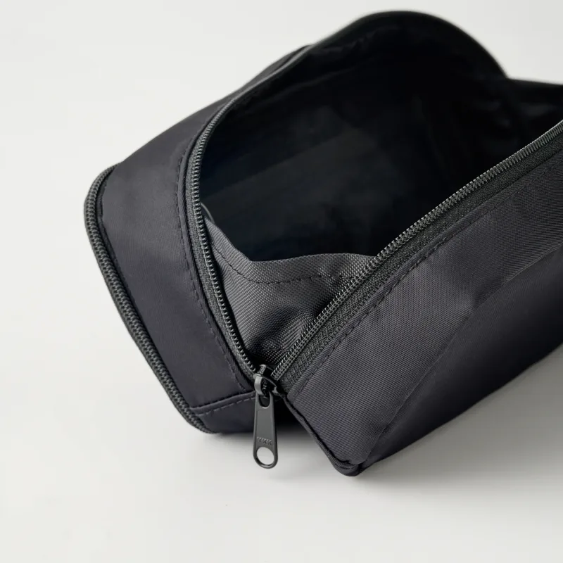 Nylon Pen Case with Window - Black