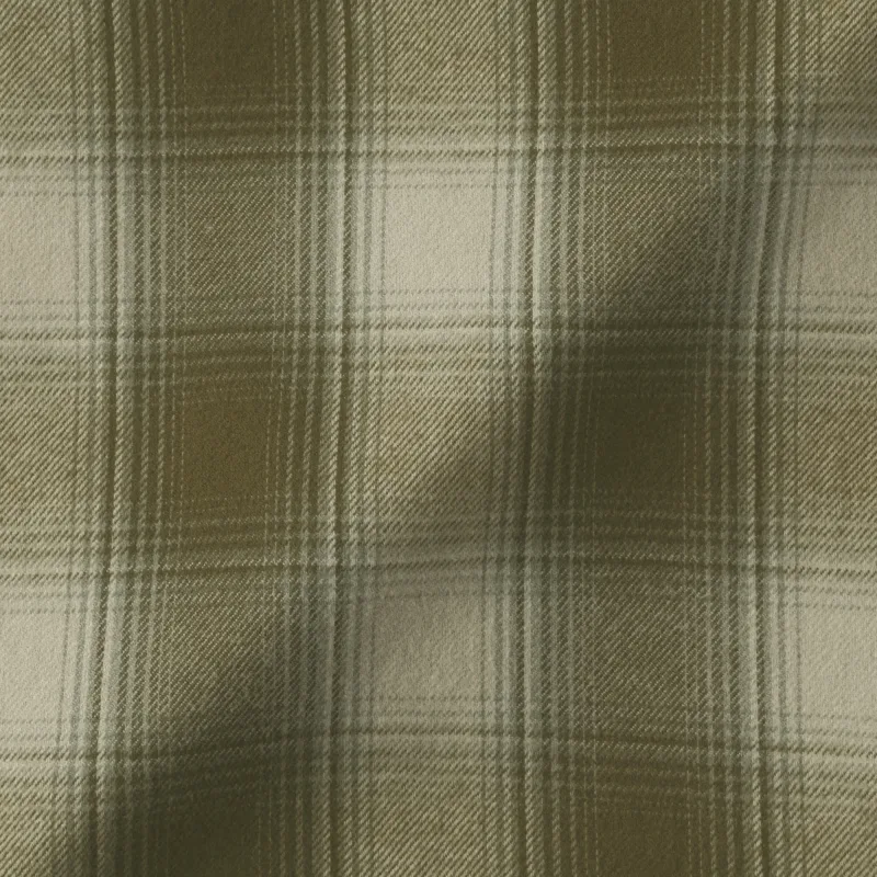 MUJI Herren Gebürstetes Baumwoll-Flanellhemd mit Knopfleiste für Herbst und Winter