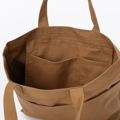 Breite Canvas-Tasche