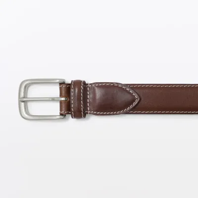 Tanned Leather Adjustable Belt