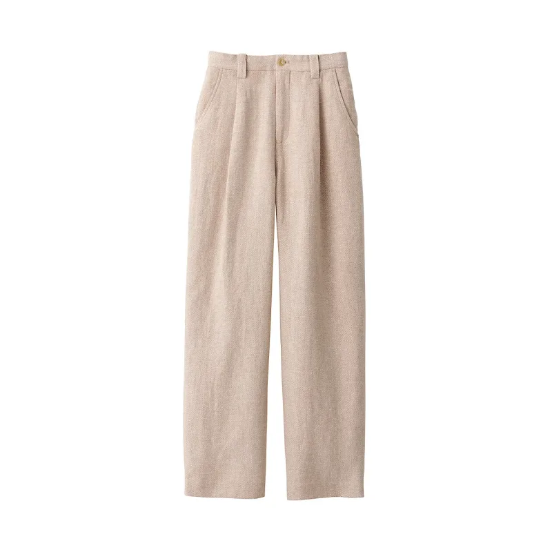 Labo Women's Linen Blend Wool Pants