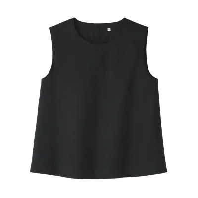 Women's Hemp Cotton Sleeveless Blouse
