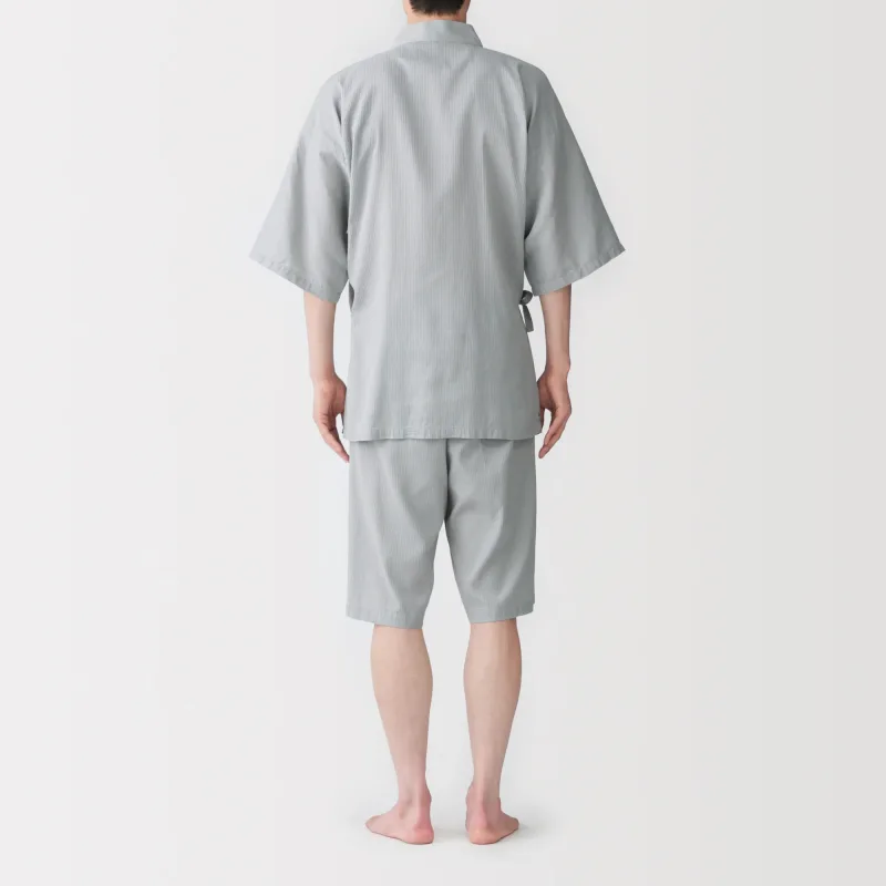 Lyocell-mix wafel jinbei