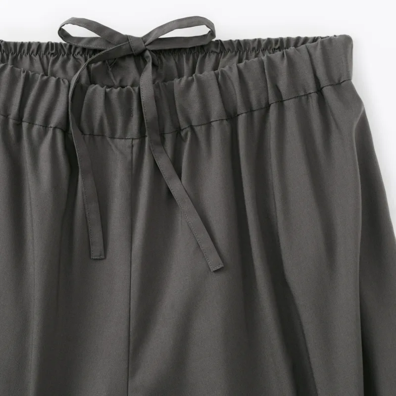 Lyocell Blend Wide Pants