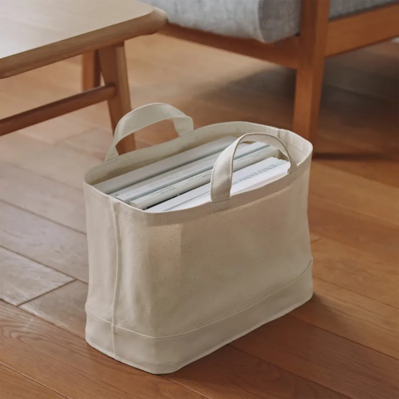 Caja blanda de lona con asa - Slim Grande
