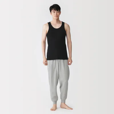 Sideseamløs Rib-Tanktop (2-pak)