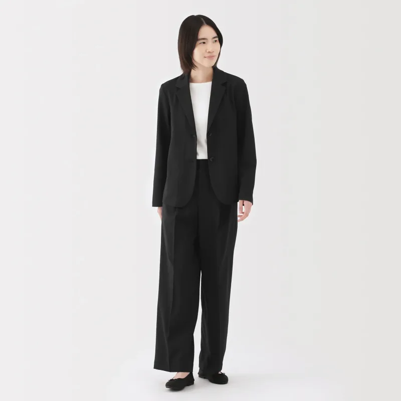 Chaqueta entallada impermeable para mujer
