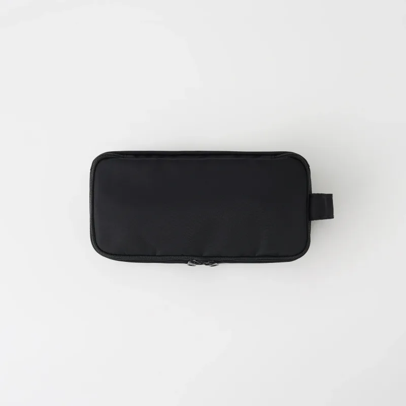 Nylon Pen Case with Window - Black