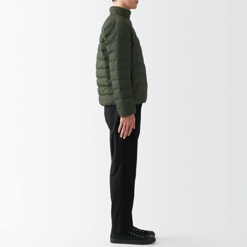 Veste légère en duvet pour homme en nylon recyclé