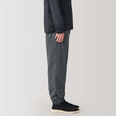 MUJI Men's Windproof Water Repellent Outdoor Pants with Brushed Lining