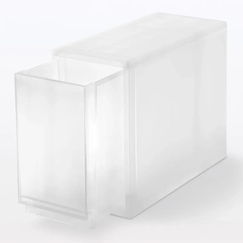 Cajón de polipropileno - Profundo (An 18 x Pr 40 x Al 30,5 cm)