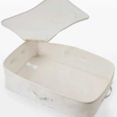 Polyester Linen Soft Box Clothes Case