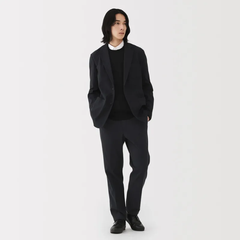 Brushed Flat Front Pants