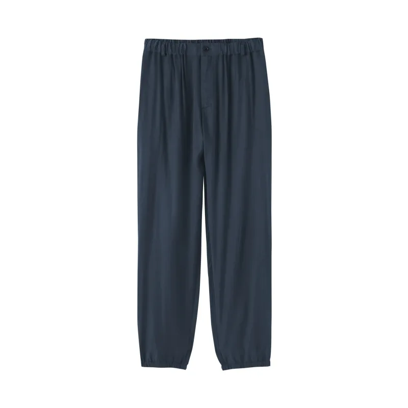 Labo Cupro Blend Tapered Trousers