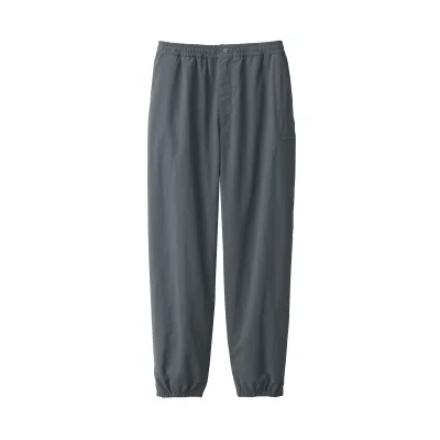 MUJI Men's Windproof Water Repellent Outdoor Pants with Brushed Lining