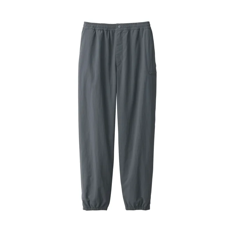 MUJI Men's Windproof Water Repellent Outdoor Pants with Brushed Lining