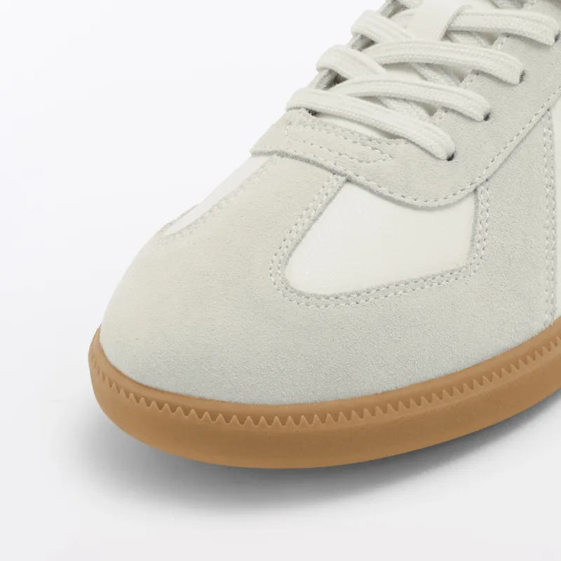Soft Insole Combination Sneakers - Off White