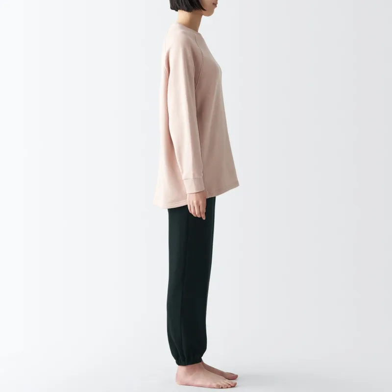 MUJI Franskin loungbukser til kvinder med blød stretch