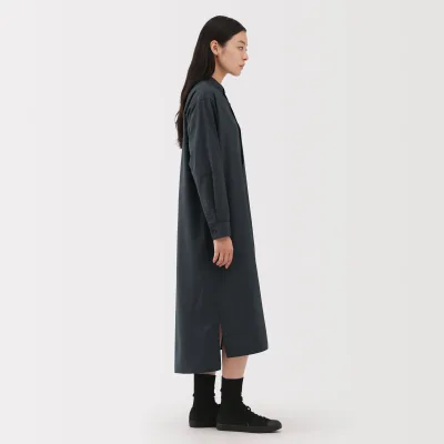 Vestido camisero holgado de mezcla de modal Labo