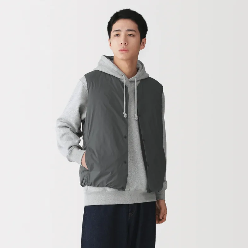 Lightweight Down Collarless Vest