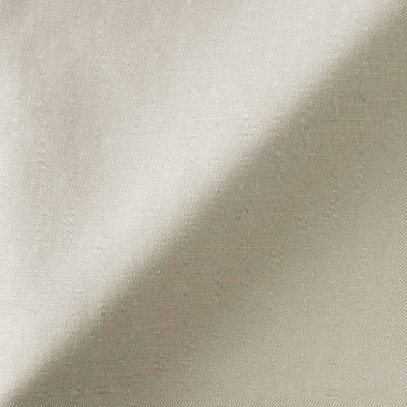 Hemp Blend Twill Straight Pants