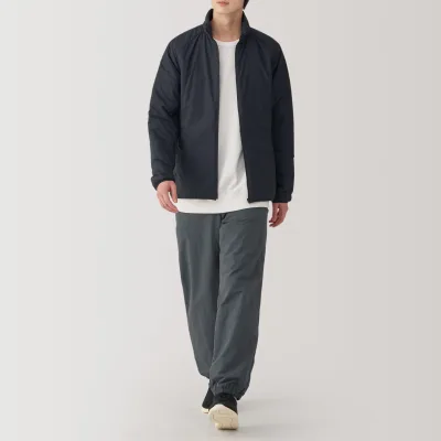 MUJI Men's Windproof Water Repellent Outdoor Pants with Brushed Lining