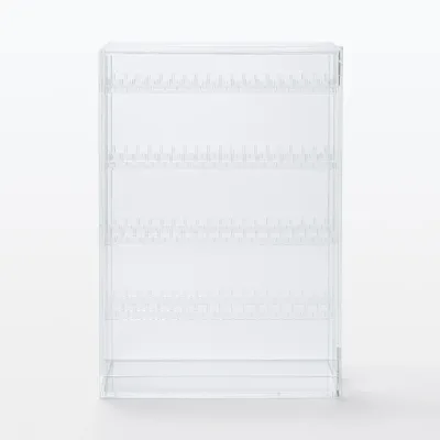 Acrylic Stand Case for Earrings & Necklace (Double Sided)