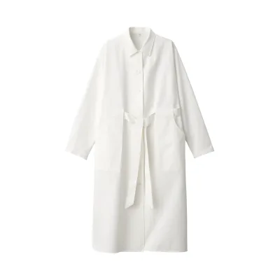 Labo Women's Washi Blend Twill Shirt Dress
