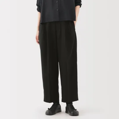 Labo Polyester Twill Wide Pants