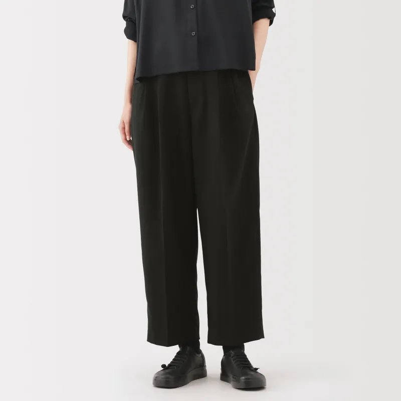 Labo Polyester Twill Wide Pants
