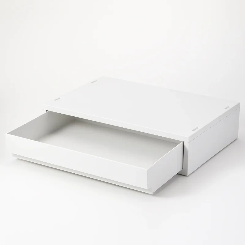 Cajón con caja de polipropileno - ancho plano (An14,6 x Pr10,2 x Al3,5")
