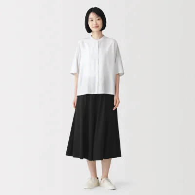 Lyocell Blend Skirt Pants