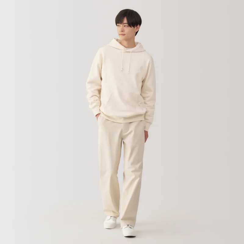 Sudadera con capucha de punto slub para hombre