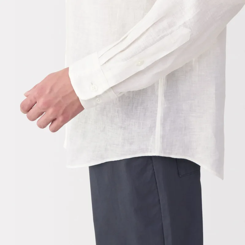 Men's Washed Linen Shirt