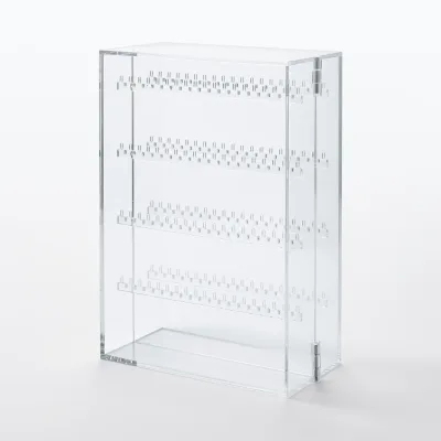 Acrylic Stand Case for Earrings & Necklace (Double Sided)