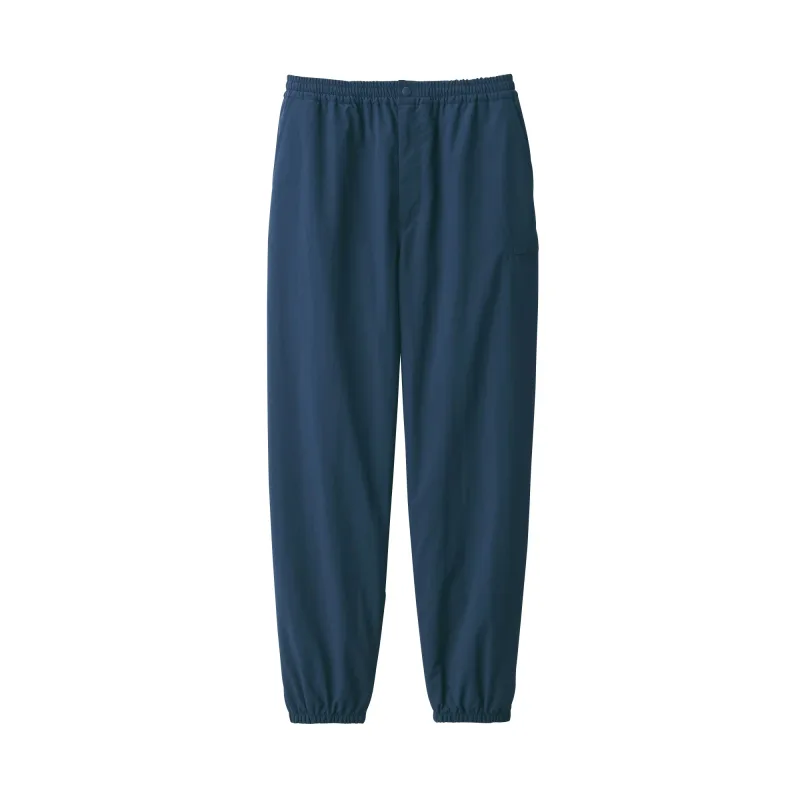 MUJI Men's Windproof Water Repellent Outdoor Pants with Brushed Lining