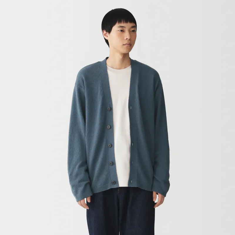Bouclé V-Neck Cardigan