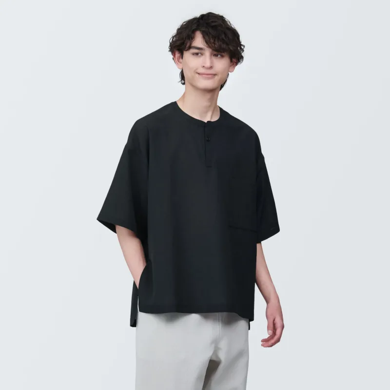 Labo Unisex Easy-Clean Short Sleeve Pullover Shirt