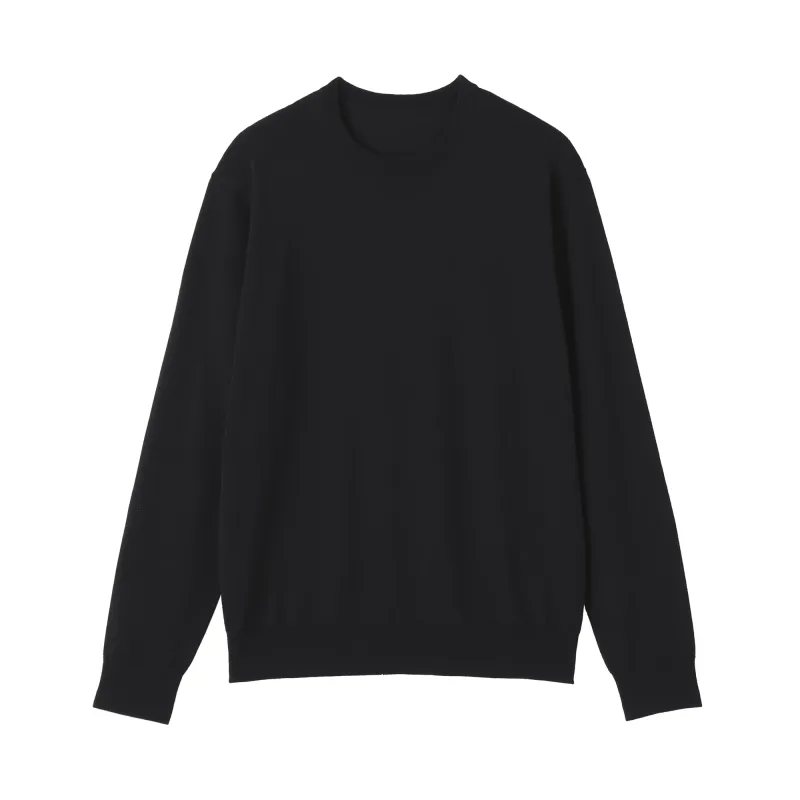 Jersey de cuello redondo de lana