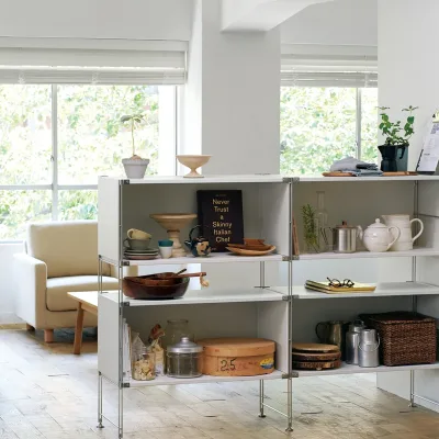 SUS Light Gray Shelving Unit Additional Shelf  - Wide (33.1")