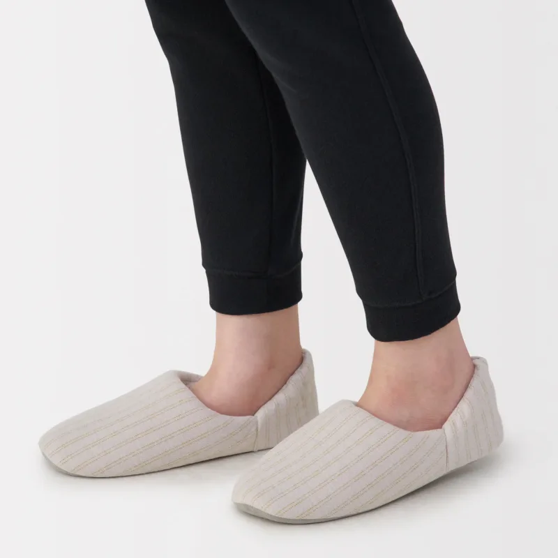 Zapatillas de casa de franela de algodón