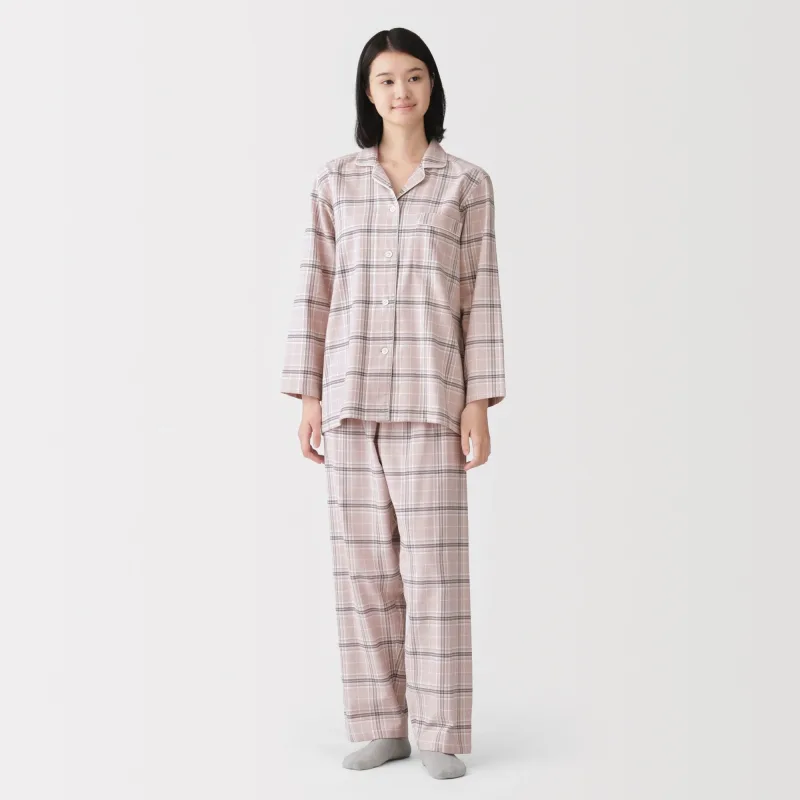 Side Seamless Flannel Pajamas