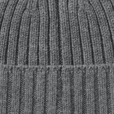 Merino Wool Rib Beanie