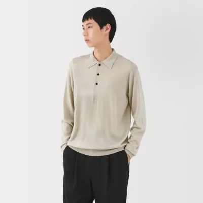 Woll-Poloshirt
