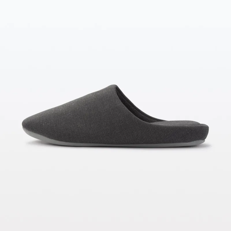 Pantufas com palmilha em sarja de algodão
